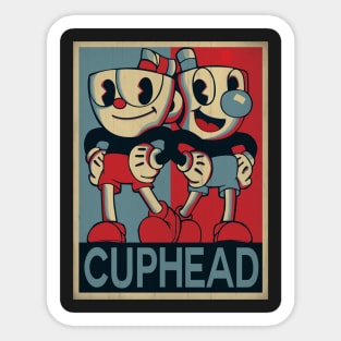 Cuphead Sticker